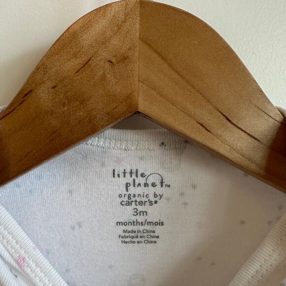 Little Planet Organic by Carter's - Owl Sleeper Gown - 3 Months - Picture 3 of 4